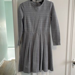 J. Crew grey sweater dress